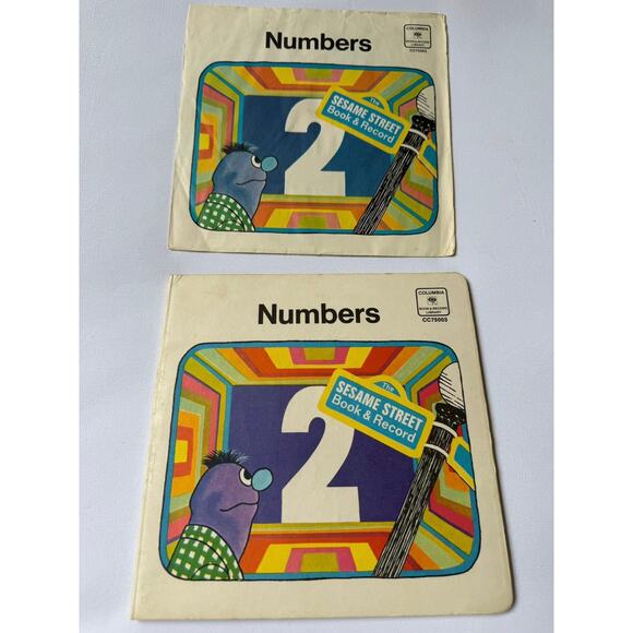 Vtg Sesame Street Carry About Original Cast Book & Vinyl Record 70s Columbia - Picture 5 of 16